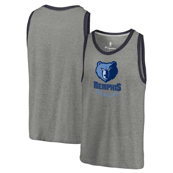 Memphis Grizzlies Team Essential Tri-Blend Tank Top - Heather Gray,We sell and wholesale Memphis Grizzlies Team Essential Tri-Blend Tank Top - Heather Gray on line form chian!